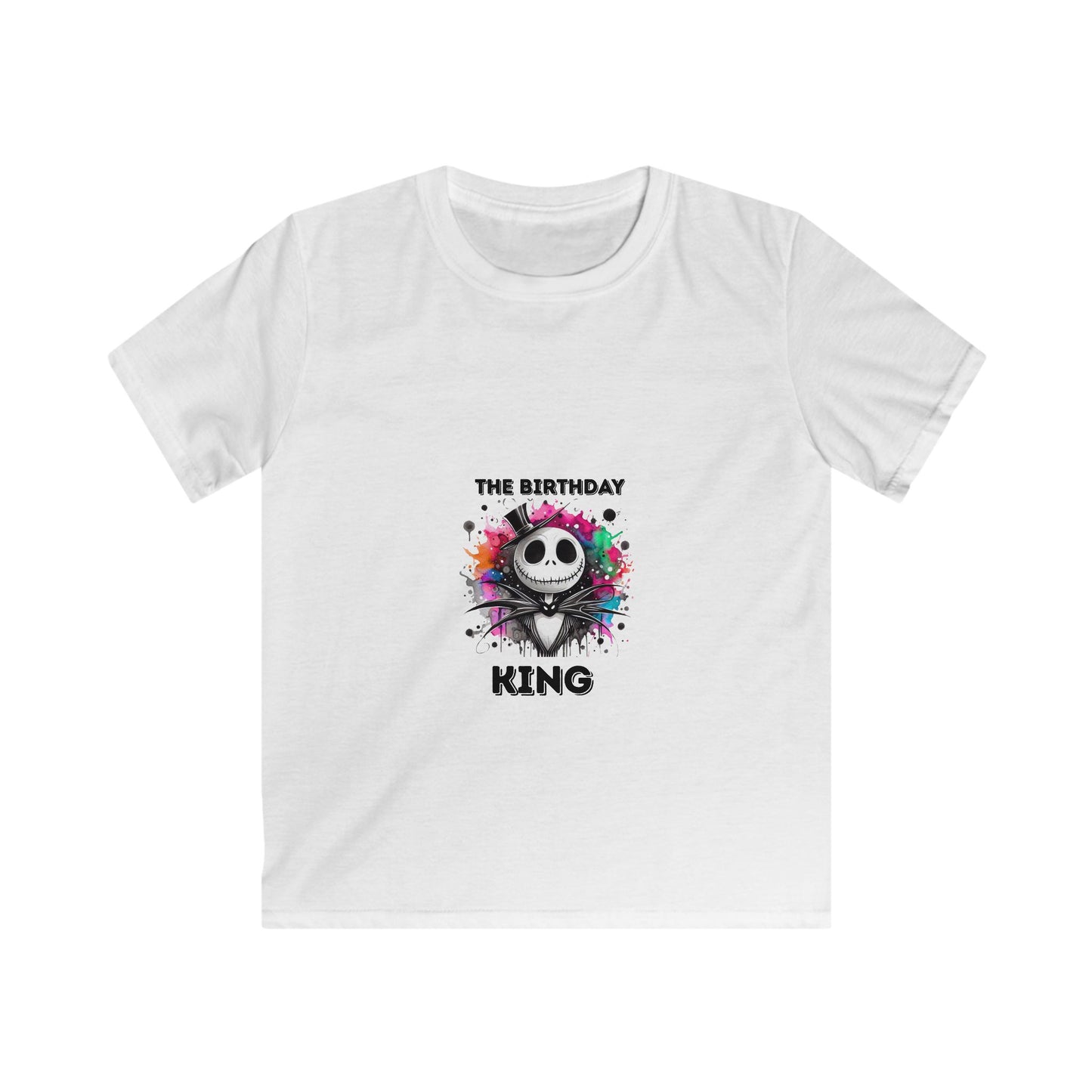 Kids Halloween Tee with Jack Skeleton Design