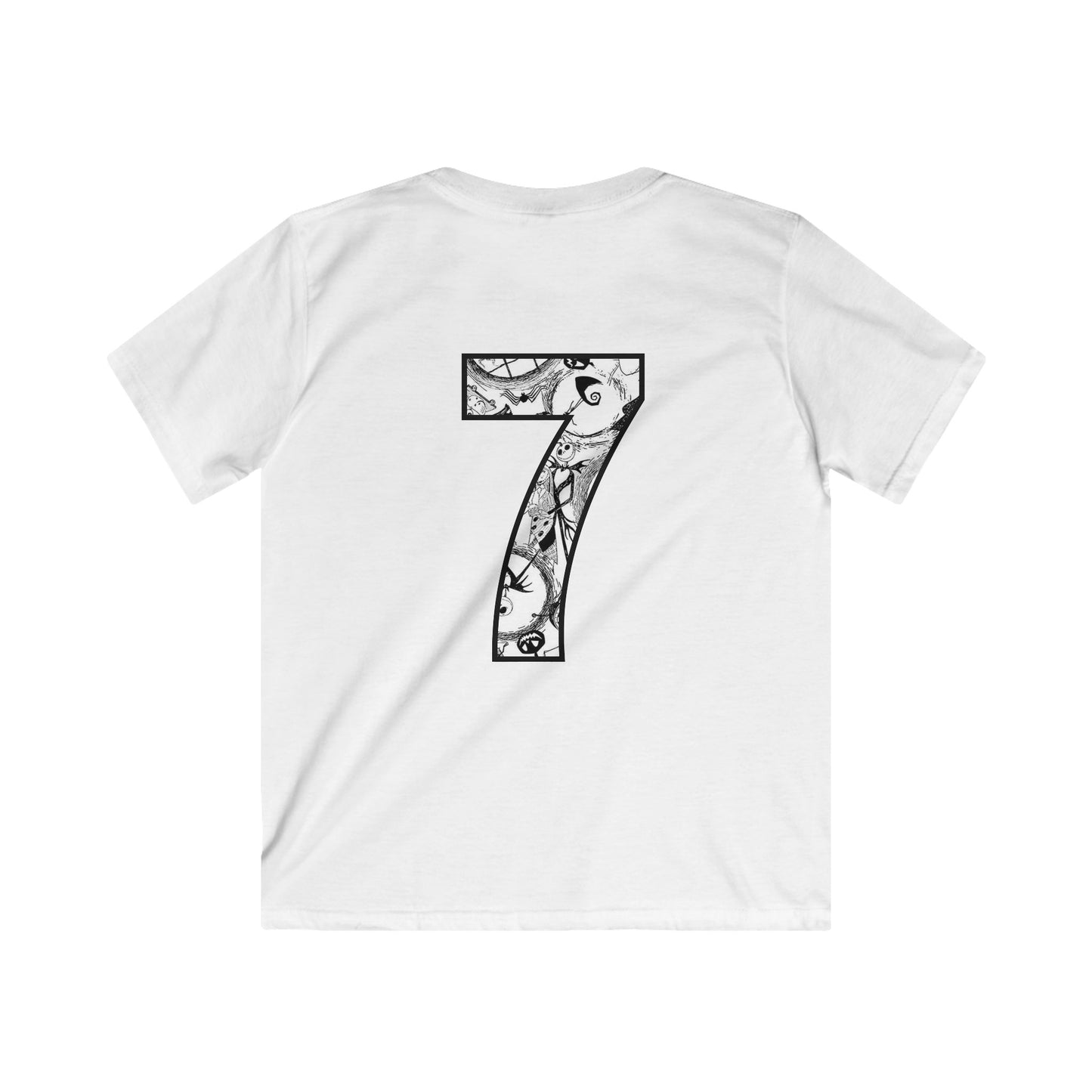 Kids Halloween Tee with Jack Skeleton Design